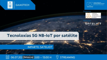 Accede á gravación da conferencia sobre "Tecnoloxías 5G NB-IoT por satélite"